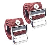 Sangles de jambes pour pieux pour cloisons sèches, kit de sangles réglables et | Sangles en nylon renforcées pour échasses de plâtre, 2 pièces, fixation sûre pour les jambes, acces