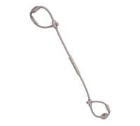 Sangles de jouets pour bébé - Porte-anneau de dentition de sécurité en silicone, clips de poussette réglables avec œillets, accessoires de chaise haute multifonctionnels, chaîne de tétine flexible