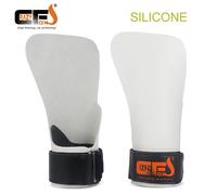Sangles De Levage De Poids,Crochets Pour Deadlifts,Support De Poignet Rembourré En Néoprène,Gants - Type Hg-038s-White