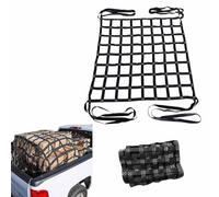 Sangles de Levage de sécurité, Filet de Levage Plat en Polyester, capacité de Charge de 300 kg à 3 tonnes, pour Le gréement de Chantier, Le Transport de Charges(4X4M/Mesh 20cm/Load 2t)