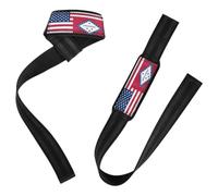 Sangles de levage Drapeau des États-Unis Arkansas 66 cm antidérapantes et résistantes pour entraînement, gym, dynamophilie, bodybuilding