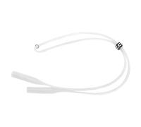 Sangles de lunettes en silicone : sangles étanches pour lunettes de soleil | Sangle élastique de sport réglable antidérapante, cordon de cou réglable pour homme et femme, blanc, Consulte la
