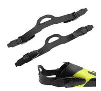 Sangles De Palmes pour La Plongée - Sangles De Rechange Réglables en Caoutchouc avec Boucles À Dégagement Rapide Accessoires De Plongée en Apnée pour Débutants, Adultes, Entraînement De Voyag