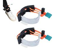 Sangles de pantalon pour le cyclisme, bande de sécurité élastique réfléchissante - pour l'équitation, la pêche, la course, la marche, le jogging, l'escalade, les sports de plein air