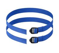 Sangles de pédale - 75 x 2,5 cm - Rameur réglable pour pieds, exerciseur