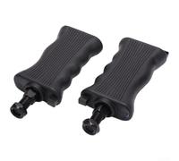 Sangles de pédale de vélo d'appartement, sangles de pédale réglables en plastique, sangles de pédale de vélo stationnaire sangles de rechange (1,4 cm)