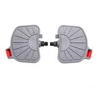 Sangles de pied en plastique pour intérieur pour vélos d'appartement permettant une étanchéité réglable pour soutenir les mouvements répétitifs du cyclisme sans bouger ou se desserrer (1,27 cm)
