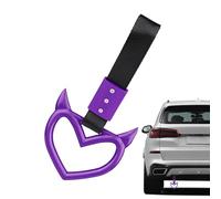 Sangles de poignée de voiture en forme de cœur : sangle de poignée décorative en nylon, accessoire intérieur automatique | Élégant réglable avec installation facile, dec