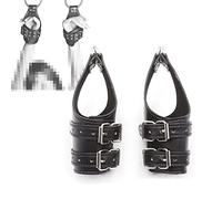 Sangles de Poignet en Cuir Équipement de Fitness pour entraînement d'entraînement Suspendu