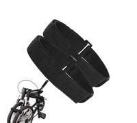 Sangles De Porte-vélos - Paquet De 2 Sangles Stabilisatrices De Roue Réglables | Sangle D'arrimage Antidérapante À Crochets Et Boucles Pour Support De Voiture Et Transport Mural | Sangle De Fixation P