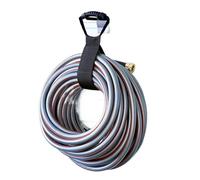 Sangles de rangement multifonctionnelles pour câbles, tuyaux, cordes d'extension avec poignée pour la gestion des fermetures éclair de jardin (1 pièce-S)