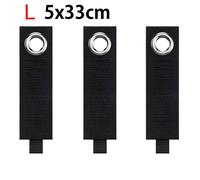 Sangles De Rangement Robustes,3/4 Pièces,Organisateur De Rallonge Réutilisable,Attaches De Câble,Support D'Accessoires De Rangement De Tuyaux,Organization De Garage.3Pcs-L.