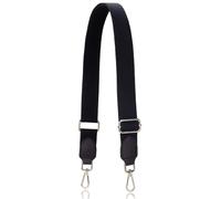 Sangles de rechange pour sac main Allzedream, larges sangles en toile et cuir r glables (mat riel noir et argent )