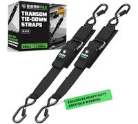 Sangles de remorque Rhino USA (2 pièces) - Fixation 5 cm x 1,2 m pour remorque - Sangles arrière réglables pour la sécurité du remorquage de Bateaux, Jet-Skis et Plus Encore !
