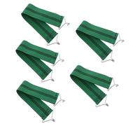 Sangles de Renfort en Tissu Élastique 5 Pièces pour Chaise Pliante Vert | Anti-glissement, Résistance à L’usure, pour Fauteuils Inclinables et Tabourets Pliants, Entretien Extérieur