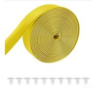 Sangles de réparation pour chaise de piscine et de plage - Longueur coupable de 3 m - Matériau PVC pour une utilisation à long terme et résistance aux intempéries (jaune)