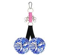Sangles de sac à dos pour pompons, support à pompons pour pom-pom girl | Porte-clés résistants et réglables - Sangles de sac à dos pour cordons de cheveux avec boules colorées d'animateur