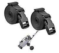 Sangles de Sac de Transport pour Chariot de Golf - Sangle de Fixation et Boucle à dégagement Rapide - Réglable et Durable - Sangles de Sac de Rangement pour Valise, Sac de Rangement