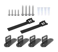 Sangles de Sécurité Anti-Basculement pour Meubles - Attaches Réglables Pour Fixer Les Meubles Au Mur,Étriers Robustes à Libération Rapide 2 Pièces Verrous Tiroirs pour Chambre Bébé Salle de Bain Crèch