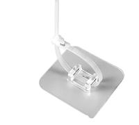 Sangles De Sécurité De Meubles Attaches de câble auto-adhésives, 10 à 50 pièces, fixation fil, fixateurs d'organisation, système gestion facile, réutilisable et Durable(30pcs)