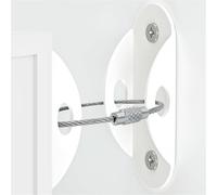 Sangles De Sécurité De Meubles Furniture Anchors Straps For Proofing Prevent Falling Anti Tip Earthquake For Safety(White 1pc)