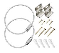 Sangles de sécurité en métal pour meubles | Ancre de sécurité murale de commode, haute capacité de traction réglable, sangles murales sécurisées pour pour armoire