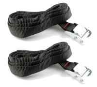 Sangles de serrage 147 cm avec boucle acier pour porte vélo