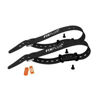 Sangles de serrage Fixplus 46 cm et 66 cm - Pack de 2 ( Noir / 2.2 cm | 46 cm )