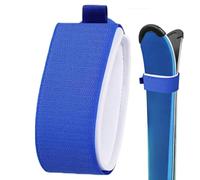 Sangles de ski - Sangle de fixation de ski - Sangles de ski douces - Enveloppes de ski avec coussinets de protection EVA Accessoires de ski pour la famille et les amis