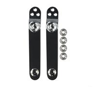 Sangles de soufflet en cuir synthétique pour accordéon basse avec boucles réglables et accessoires complets (8,6 cm)