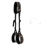 Sangles de suspension en nylon imprimé léopard, adaptées à la pratique du yoga