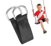 Sangles de suspension pour balançoire, sangles d'arbre pour hamac, 33,19 x 6,5 cm, ceinture d'extension courte avec matériau durable, sangle de hamac, corde d'entraînement physique avec construction