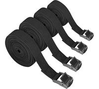 Sangles de tension, paquet de 4 Le noir 7 m