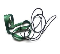 Sangles de traction pour perroquet, activités de plein air, harnais pour oiseaux, laisse réglable, corde d'entraînement anti-morsure, corde de paille tissée à la main, nid pour perruches, mangeoire