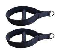 Sangles d'entraînement Pilates - Double sangles en nylon, bandes de résistance | Connexions réglables confortables avec extrémités pour le fitness à la maison, le yoga, la rééducation, la musculation