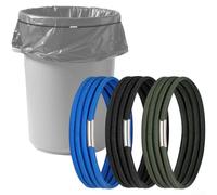 Sangles Élastiques 140cm Extensibles 3pcs Sangles Élastiques | Haute élasticité, caoutchouc pour robuste, maintien ferme, 140cm naturel, pour idéal poubelles standard