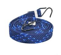 Sangles élastiques avec crochets pour une utilisation extra longue dans les vélos, voitures, diables, cordon en caoutchouc solide pour la stabilité du chargement (2,5 m)