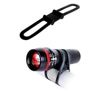 Sangles Élastiques En Silicone Pour Guidon De Vélo, 10 Pièces, Bandes De Lampes De Poche, Support De Lumière, Corde Multicolore, Couleur Aléatoire