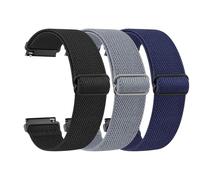 Sangles élastiques pour Garmin Forerunner 245/55/Vivoactive 6/5/3/Venu Sq 2 Music, bracelet de rechange à libération rapide de 20 mm pour Vivomove HR/Vivomove Sport