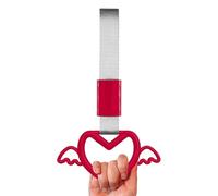 Sangles en forme de cœur pour voiture | Anneau d'avertissement décoratif pour pare-chocs arrière, décoration intérieure et extérieure pour véhicules, SUV, trains, voiture, business, berline, bus