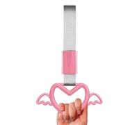 Sangles en forme de cœur pour voiture - Anneau d'avertissement décoratif pour pare-chocs arrière, décoration intérieure et extérieure pour véhicules, SUV, trains, voiture, business, berline, bus