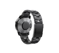 Sangles en titane Quickfit for Garmin 22mm 26mm, for Fenix 7X 6X 7 6 Descent MK1 MK2, for bracelet Epix Gen 2(Black,22mm)
