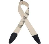 Levys "Levys Cotton Print Strap 2"" Skull"