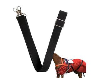 Sangles Jambières Pour Couvertures De Cheval - Courroies Jambières Ajustables Pour Couverture De Cheval Faciles À Installer | Cordes D'Équitation Adaptées À La Ferme Au Jardin Et Au Terrain Longueur D