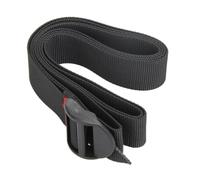 Sangles Nylon Strap Adjustable Quick Release Buckle Packing Belt Tool Durable Travel Accessories Outdoor Fixed Cargo Tie Down(Black 1Pcs)