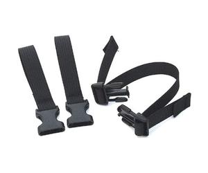 Sangles ortlieb fastening straps 3 pieces pour sacoche de selle ortlieb noir