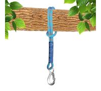 Sangles pivotantes - Corde de mousqueton pour hamac, sangles de fixation à bascule robustes, système de suspension réglable, équipement de soutien portable extérieur intérieur, corde pour treehouse