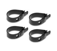Sangles Plaque de Phare LED Polisport E-Blaze Noires Noir