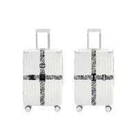 Sangles pour Bagages Sangles de Bagages croisées adaptées aux Ceintures Valise 18 à 32 Pouces avec Boucle Verrouillage Combinaison, Accessoires d'emballage Voyage réglables(21)