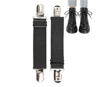 Sangles pour Bottes - Bretelles de Pantalon Adaptées aux Bottes | Bandeaux Élastiques de Fixation pour Jambes de Pantalon, Attaches Réglables pour Botte, Idéales pour la Moto, l'Équitation, le Vélo,